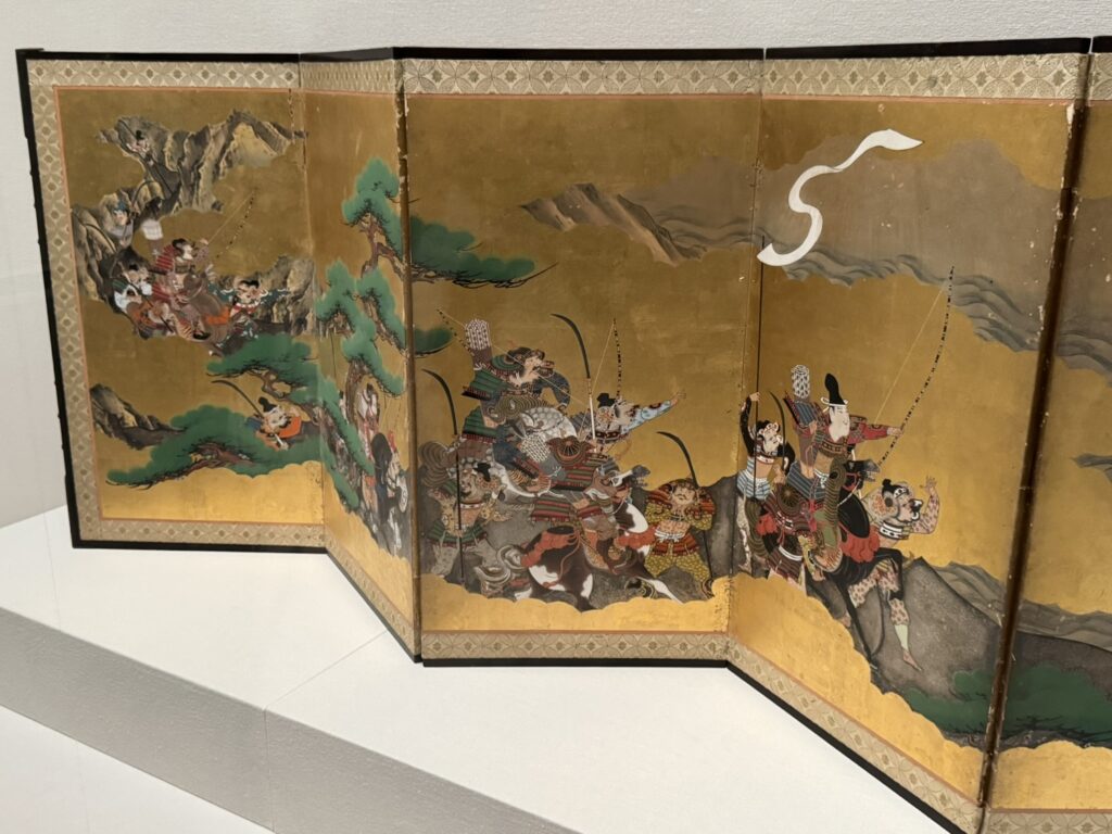 妖怪退治図屏風(伝岩佐又兵衛)