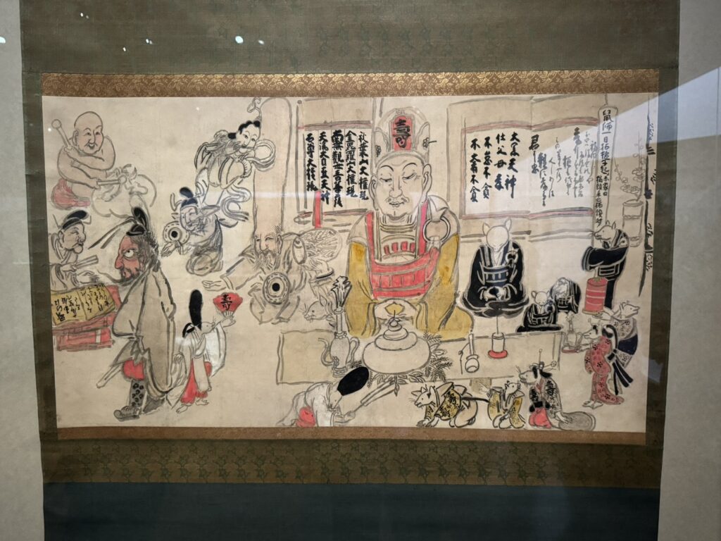 大黒天鼠師槌子図(白隠慧鶴)
