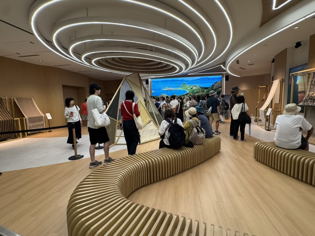 織物展示