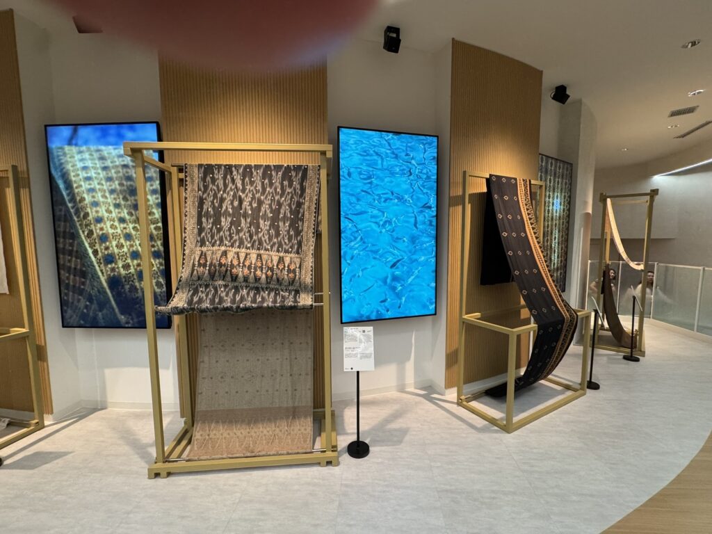 織物展示